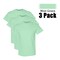 Gildan Heavy Cotton T-Shirt, Mint Green 3-Pack, DIY & Creative Craft Bundle